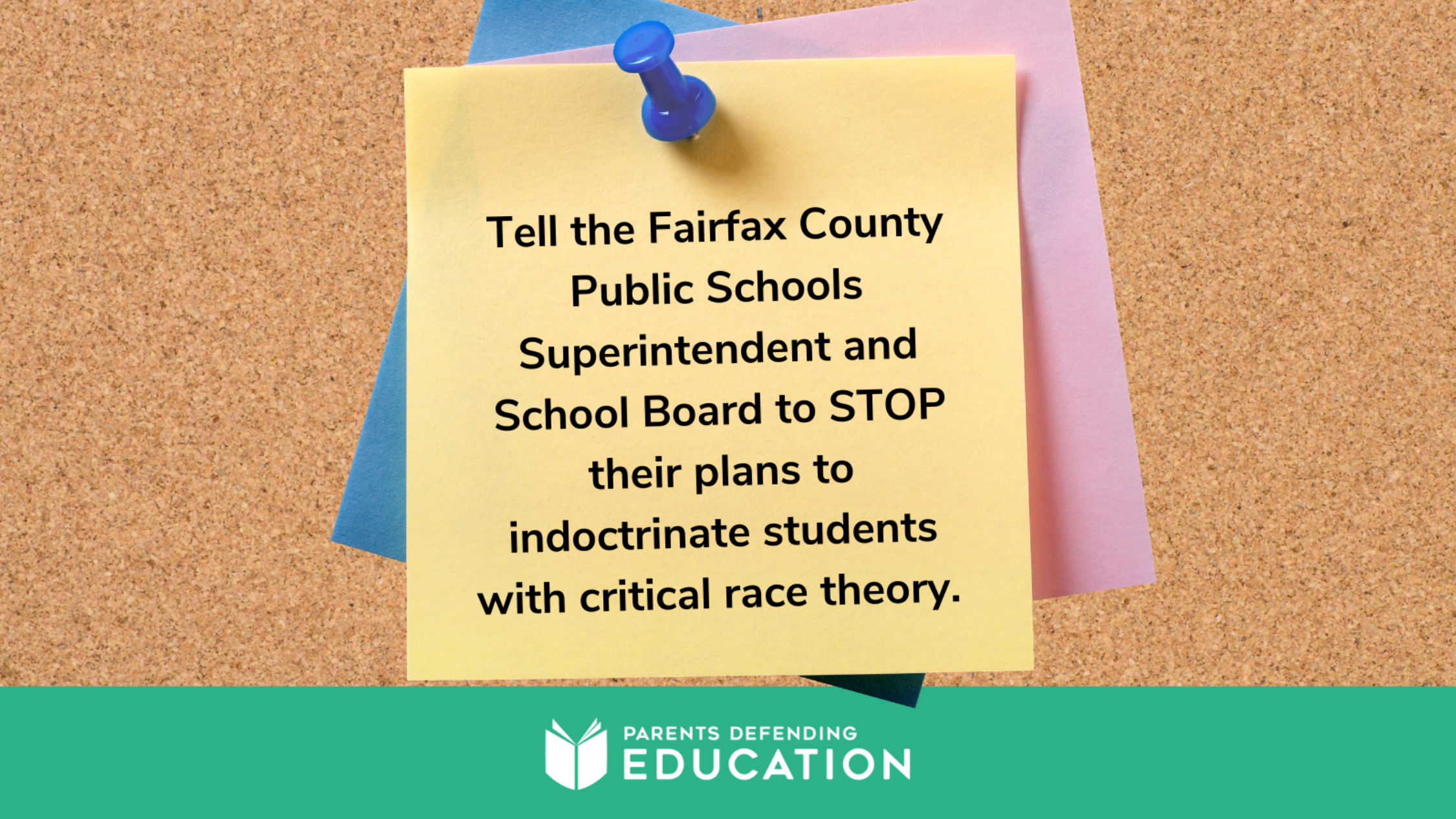 TAKE ACTION: Stop Critical Race Theory in Fairfax Schools