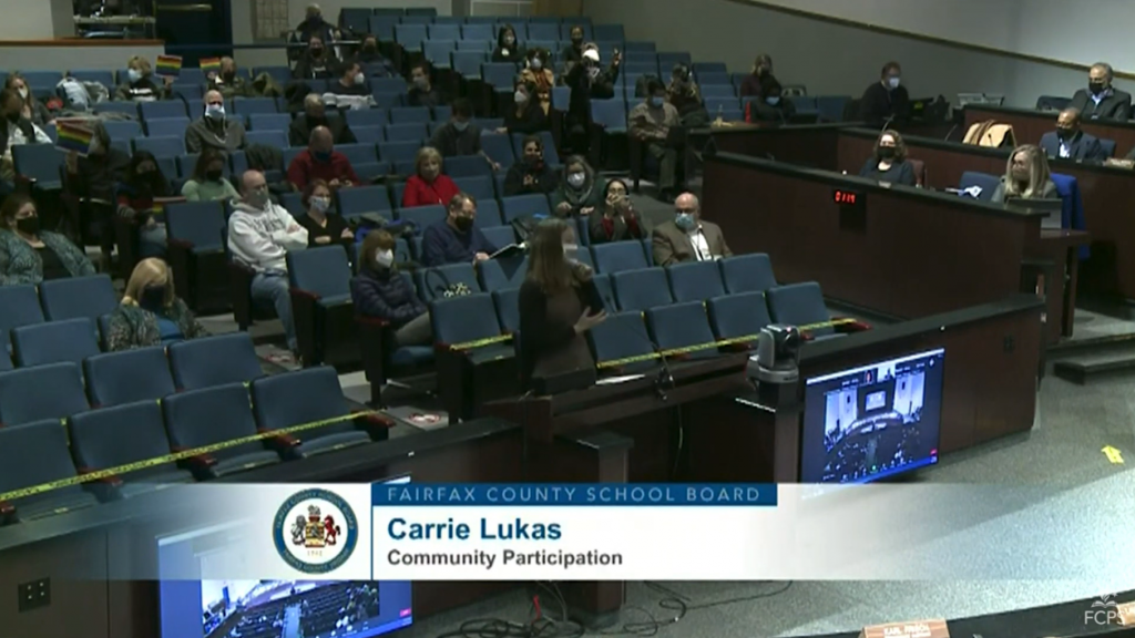 WATCH Fairfax Mom Stands Up for County Parents and Students Fairfax