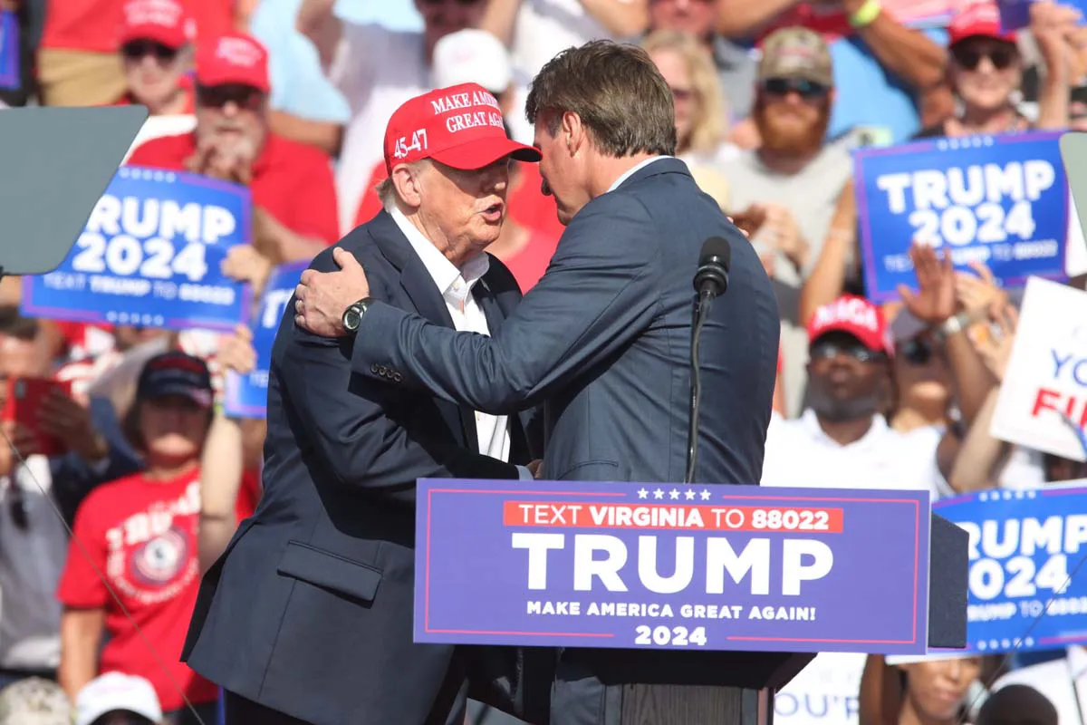 Trump & Youngkin Unite In Virginia, Rally For A Stronger America ...