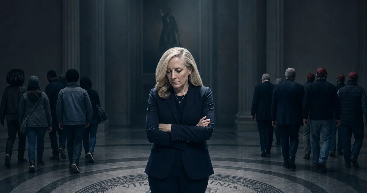 Progressives See a Relic. Republicans See an Extremist. Spanberger Sits Alone at 44%.
