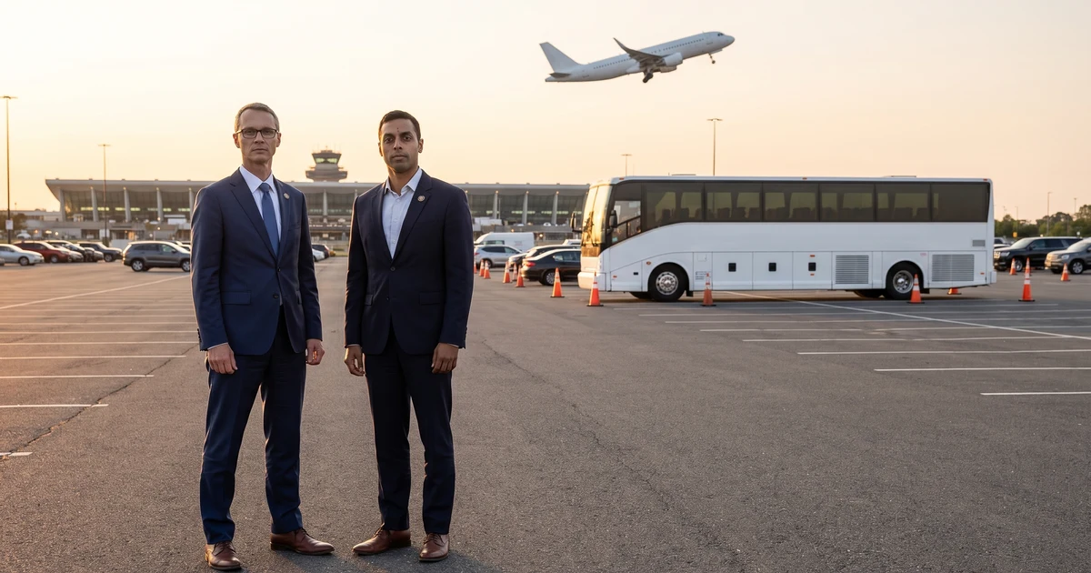Months After Voting Against Reopening the Government While TSA Worked Unpaid, Walkinshaw and Subramanyam Join a Political Event at Dulles Airport